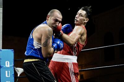 In rosso Andrea Ottomano, vincitore dell’edizione 2022