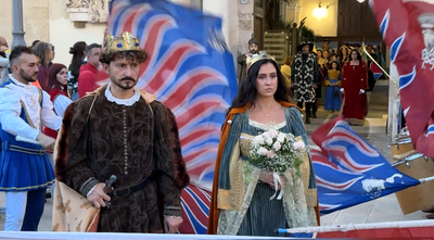 Taranto, il matrimonio di Maria D'Enghien (foto Massimo Todaro)