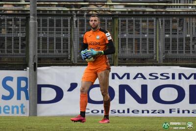 Il portiere Loria, uno dei giovani più interessanti del girone, nella foto Gabry Latorre / SS Monopoli