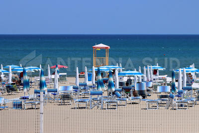 Una spiaggia di Marina di Ginosa (foto Todaro/AntennaSud)