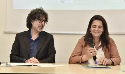 Stella Falzone e Piero Romano (foto Aurelio Castellaneta)