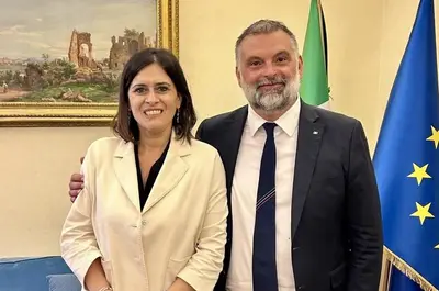 Maria Nocco con Luca De Carlo