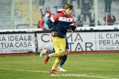 Niccolò Chiorra, portiere del Taranto
