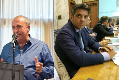 Da sinistra: Vito Rubino e Pietro De Padova