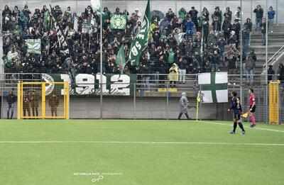 Tifosi dell’Avellino a Picerno (foto Antonella Pace | Az Picerno)