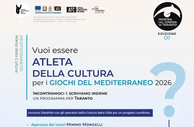 Atleti della Cultura per i Giochi del Mediterraneo 2026