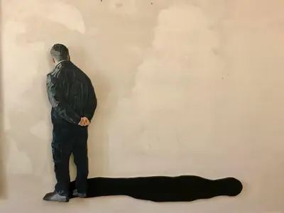 Un’opera di Mimmo Martorelli