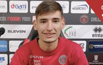 Dalmasso, portiere argentino del Foggia