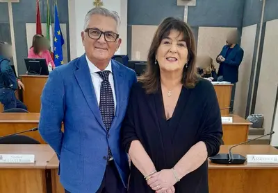 Patrizia Mignolo con Goffredo Lo Muzio