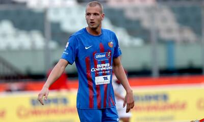 Leon Sipos nella foto News Catania