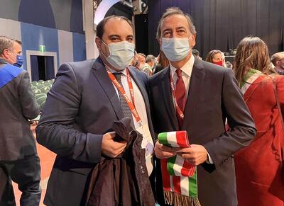 Rinaldo Melucci con Beppe Sala, sindaco di Milano