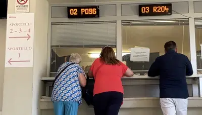 Il Cup dell'ospedale Ss. Annunziata (foto Massimo Todaro)