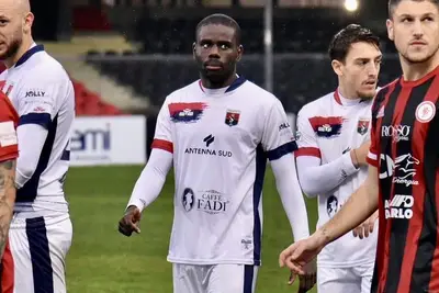 Kanoute, bomber del Taranto con 8 reti (foto Taranto FC | Walter Nobile)