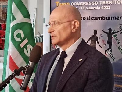 Gianfranco Solazzo, segretario generale Cisl Taranto Brindisi