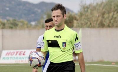 Mattia Caldera, arbitro di Taranto-Cerignola