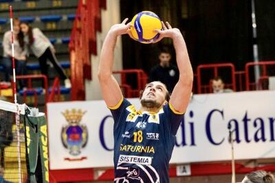 Francesco Cottarelli nella foto Legavolley