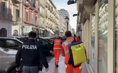 Incidente sul lavoro in centro a Taranto
