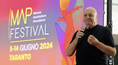 Massimiliano Fuksas al MAP Festival (foto Massimo Todaro)