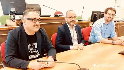 Da sx: Roy Paci, Ciro D’Alò e Vincenzo Quaranta