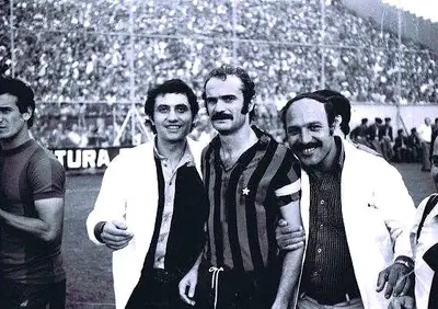 Sandro Mazzola allo stadio Salinella, poi diventato Iacovone