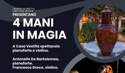 Grottaglie, "4 Mani in Magia"