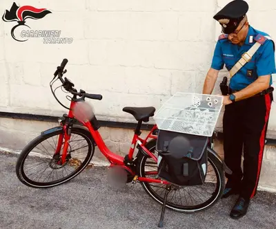 Avetrana: la droga nella e-bike, arrestato presunto spacciatore