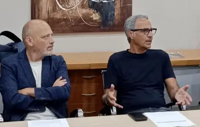 Da sx: Fabrizio Iurlano e Leonardo Giangrande