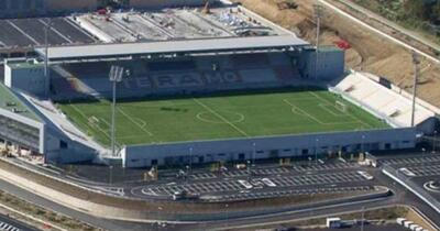 Lo stadio Bonolis di Teramo