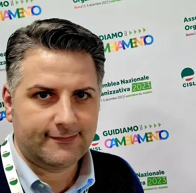 Fabio Ligonzo, segretario aziendale della Cisl FP del Comune di Taranto