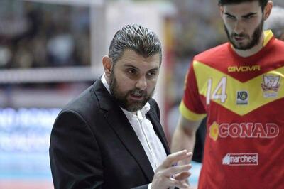 Paolo Zambolin nella foto Legavolley