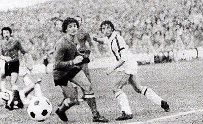 Claudio Ranieri e Turini in Taranto-Catanzaro 0-0 del 19 febbraio 1978