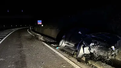 Mottola, violento incidente sulla Statale 100 nella notte