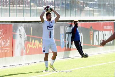 Turi, difensore del Taranto, nella foto Walter Nobile
