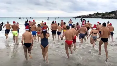 Gandoli: ultimo bagno dell'anno