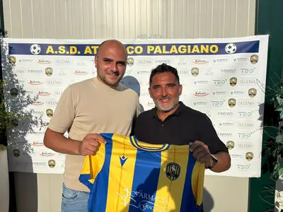 Da dx: Marcello Marzano con il presidente Vito Borracci
