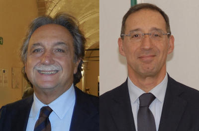 Da sinistra: Donato Salinari e Fedele Moretti