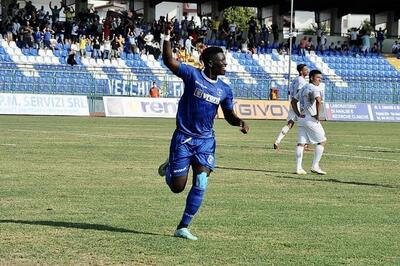 Diop, decisiva la sua girata in area (Foto Paganese Calcio)
