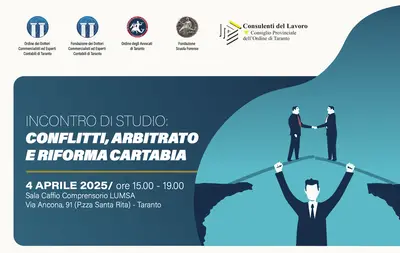 Taranto, focus su arbitrato e riforma Cartabia