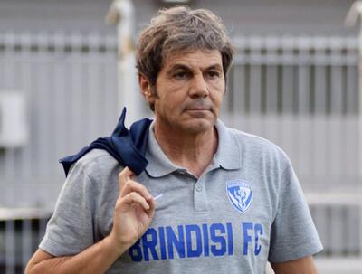 Nello Di Costanzo nella foto Brindisi FC
