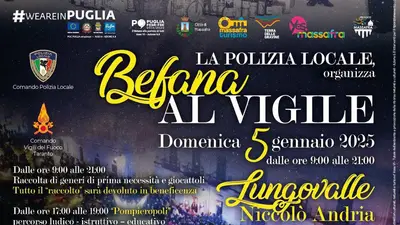 Befana al Vigile 2025