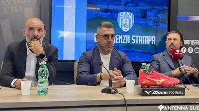 Ciro Ginestra e Francesco Montervino col presidente Magrì