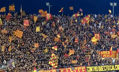 La curva del Lecce