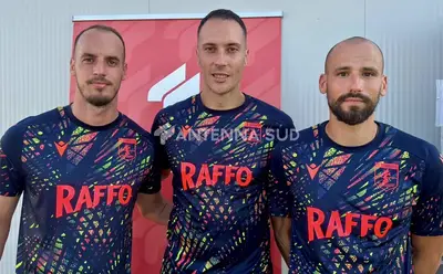 Da sx: Boze Vukoja, Marko Raikovic, Milenko Skoric