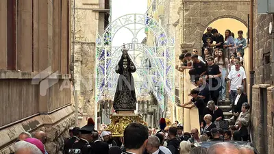 Taranto: processione dell'Addolorata (foto Massimo Todaro)