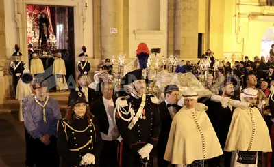 Taranto: Processione dei Misteri (foto Todaro/AntennaSud)