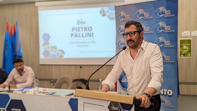 Pietro Pallini, coordinatore generale della UIL TARANTO