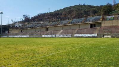 Lo stadio ‘Conte’ di Pozzuoli