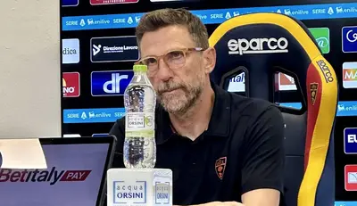 Eusebio Di Francesco, allenatore del Lecce