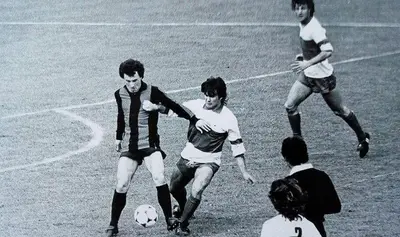 Renzo Rossi in Taranto-Catania 0-0 di Serie B del 12 aprile 1981