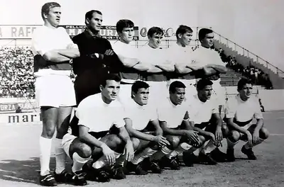 Il Trani sceso in campo al Salinella il 25 settembre 1966